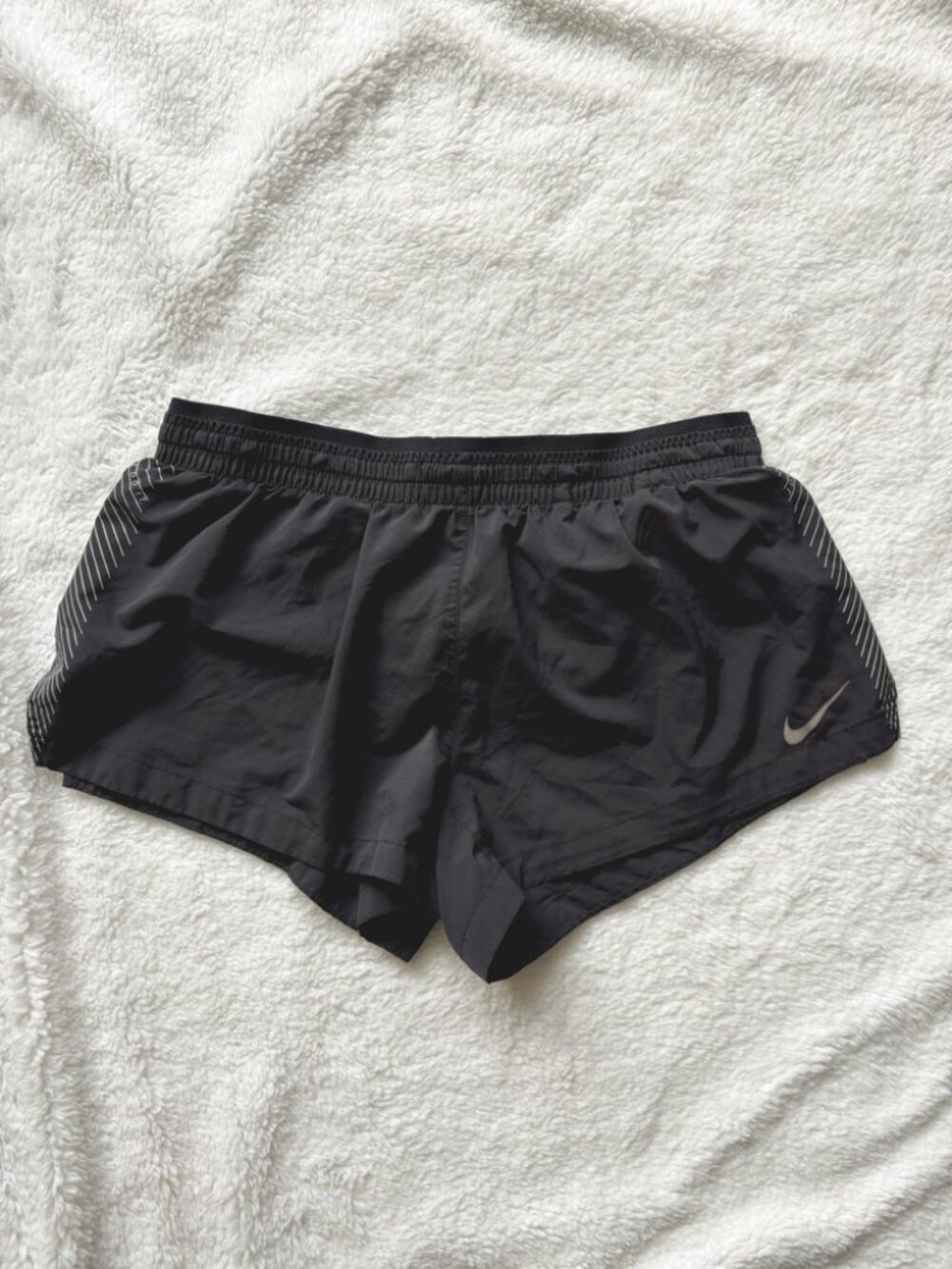 Nike Dri-FIT Running Shorts Black Lined Athletic Size Small Lightweight